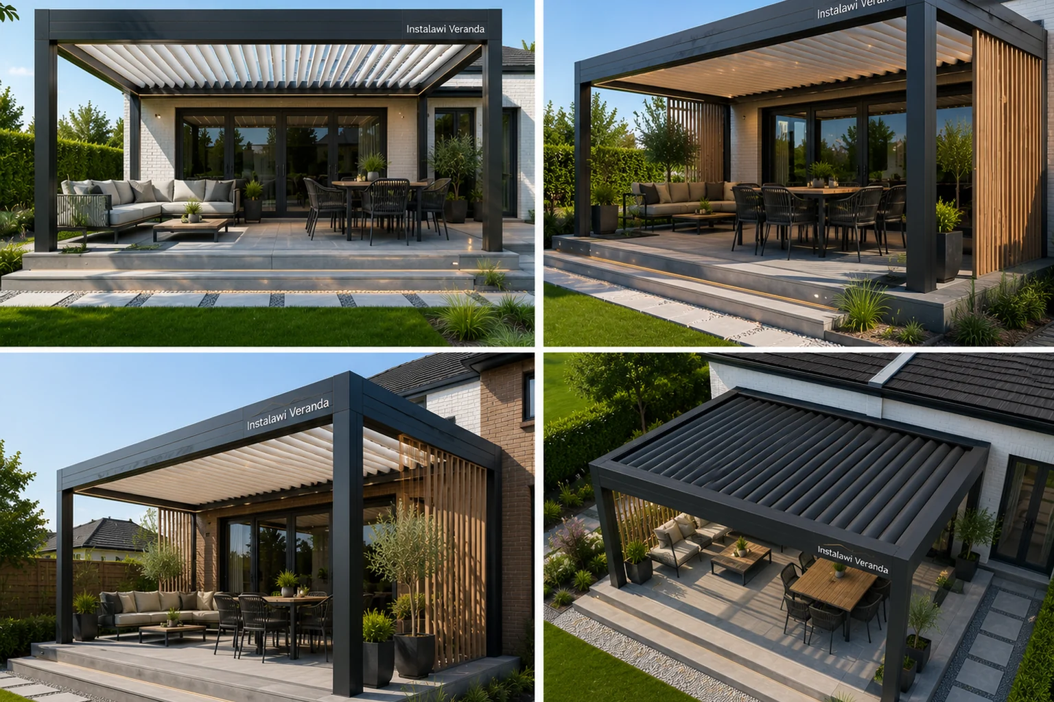 Aluminium veranda